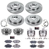Power Stop 07-10 Mini Cooper Front & Rear Autospecialty Brake Kit w/Calipers (1x psbKCOE6066, 1x psbKCOE6281) thumbnail 2