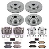 Power Stop 05-09 Subaru Legacy Front & Rear Autospecialty Kit w/Cals (Bundled Kit) thumbnail 1