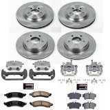 Power Stop 1999 Ford Mustang Front & Rear Autospecialty Brake Kit w/Calipers (1x psbKCOE1306A, 1x psbKCOE1304C) thumbnail 2