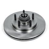 PowerStop Z17 Evolution Plus Stock Replacement Brake Kits with Calipers for 2002 BLACKWOOD, 2000-2003 F-150, 2004 F-150 HERITAGE - KCOE1915 Disc Kit, Replacement, Front and Rear, Solid Surface Rotors, Ford, Lincoln, Kit thumbnail 4