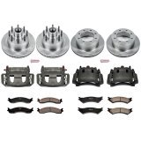 Power Stop 2007 Ford E-1500 Front & Rear Autospecialty Kit w/Calipers (Bundled Kit) thumbnail 2