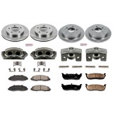 Power Stop 00-03 Ford F-150 Front & Rear Autospecialty Brake Kit w/Calipers (1x psbKCOE1913, 1x psbKCOE1866A) thumbnail 2