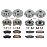 Power Stop 09-10 Subaru Forester Front & Rear Autospecialty Brake Kit w/Calipers (1x psbKCOE3038A, 1x psbKCOE4631) thumbnail 2