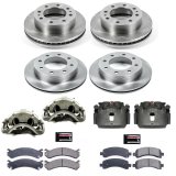 Power Stop 14-20 Chevrolet Express 3500 Front & Rear Autospecialty Kit w/Cals (Bundled Kit) thumbnail 2