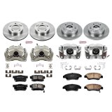 Power Stop 09-11 Honda Civic Front & Rear Autospecialty Brake Kit w/Calipers (1x psbKCOE2389, 1x psbKCOE1243) thumbnail 2