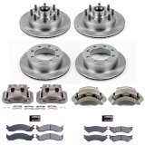 Power Stop 99-02 Ford E-350 Econoline Club Wagon Front & Rear Autospecialty Kit w/Calipers (Bundled Kit) thumbnail 2