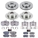 Power Stop 10-12 Hyundai Tucson Front & Rear Autospecialty Brake Kit w/Calipers (1x psbKCOE5806, 1x psbKCOE6093A) thumbnail 2