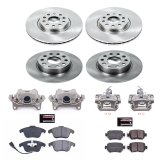 Power Stop 15-18 Volkswagen Passat Front & Rear Autospecialty Brake Kit w/Calipers (1x psbKCOE7053, 1x psbKCOE2963) thumbnail 2