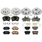 Power Stop 03-06 Pontiac Vibe Front & Rear Autospecialty Brake Kit w/Calipers (1x psbKCOE2316, 1x psbKCOE2318) thumbnail 2