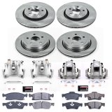 Power Stop 16-19 Jeep Grand Cherokee Front & Rear Autospecialty Kit w/Cals (Bundled Kit) thumbnail 1