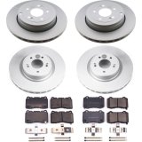 Power Stop 10-16 Hyundai Genesis Coupe Front & Rear Z17 Evolution Geomet Coated Brake Kit (1x psbCRK6166, 1x psbCRK6165) thumbnail 4