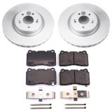 Power Stop 10-16 Hyundai Genesis Coupe Front & Rear Z17 Evolution Geomet Coated Brake Kit (1x psbCRK6166, 1x psbCRK6165) thumbnail 6