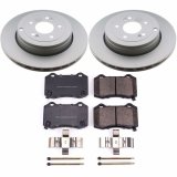 Power Stop 10-16 Hyundai Genesis Coupe Front & Rear Z17 Evolution Geomet Coated Brake Kit (1x psbCRK6166, 1x psbCRK6165) thumbnail 9