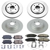 Power Stop 17-19 Acura MDX Front & Rear Z17 Evolution Geomet Coated Brake Kit (1x psbCRK7901, 1x psbCRK7352) thumbnail 4