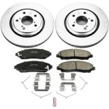 Power Stop 17-19 Acura MDX Front & Rear Z17 Evolution Geomet Coated Brake Kit (1x psbCRK7901, 1x psbCRK7352) thumbnail 9