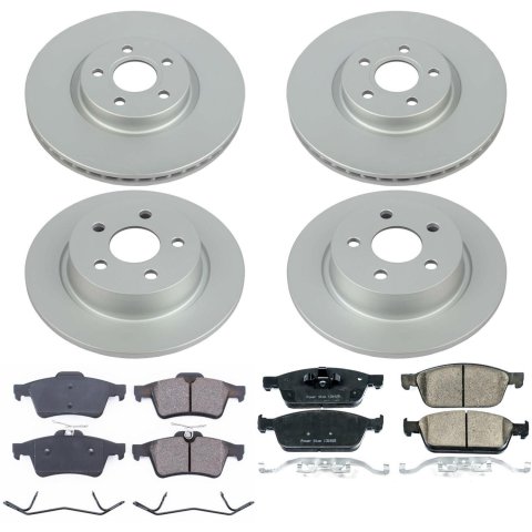 Power Stop 18-19 Ford Transit Connect Front & Rear Z17 Evolution Geomet Coated Brake Kit (1x psbCRK8175, 1x psbCRK8176) thumbnail 5