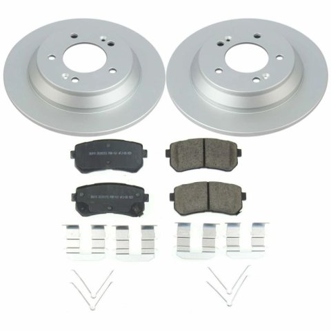 Power Stop 18-20 Hyundai Kona Front & Rear Z17 Evolution Geomet Coated Brake Kit (1x psbCRK8011, 1x psbCRK8307) thumbnail 7