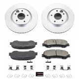 Power Stop 18-19 Nissan Rogue Front & Rear Z17 Evolution Geomet Coated Brake Kit (1x psbCRK7036, 1x psbCRK8313) thumbnail 5
