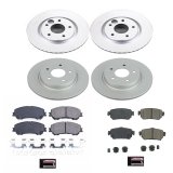 Power Stop 18-19 Nissan Rogue Front & Rear Z17 Evolution Geomet Coated Brake Kit (1x psbCRK7036, 1x psbCRK8313) thumbnail 6
