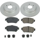 Power Stop 18-19 Nissan Rogue Front & Rear Z17 Evolution Geomet Coated Brake Kit (1x psbCRK7036, 1x psbCRK8313) thumbnail 8