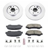 Power Stop 18-19 Nissan Rogue Front & Rear Z17 Evolution Geomet Coated Brake Kit (1x psbCRK7036, 1x psbCRK8313) thumbnail 9
