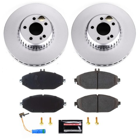 Power Stop 18-19 Mercedes-Benz E300 Front & Rear Z23 Evolution Sport Coated Brake Kit (1x psbCRK7963, 1x psbCRK7968) thumbnail 5