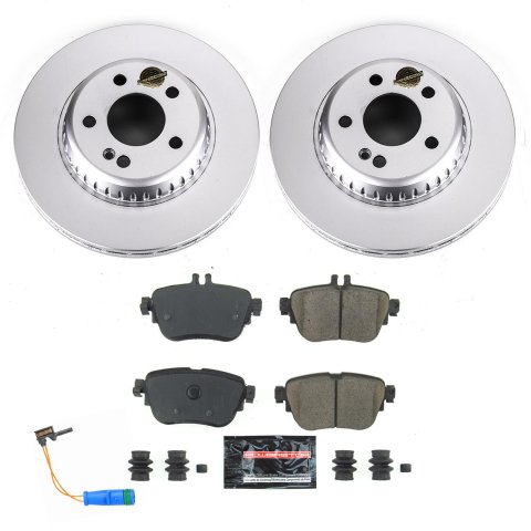 Power Stop 18-19 Mercedes-Benz E300 Front & Rear Z23 Evolution Sport Coated Brake Kit (1x psbCRK7963, 1x psbCRK7968) thumbnail 6