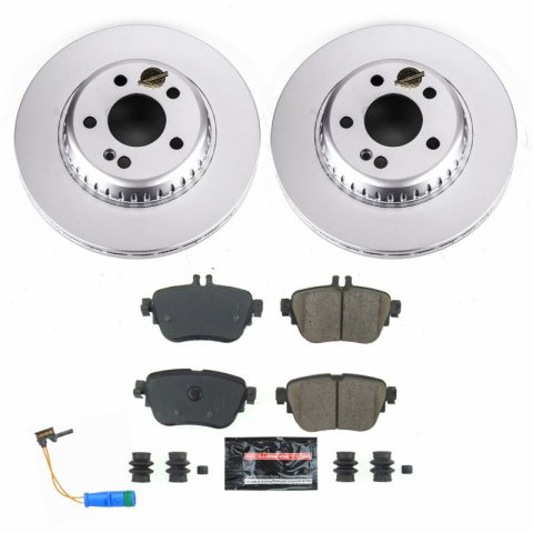 Power Stop 18-19 Mercedes-Benz E300 Front & Rear Z23 Evolution Sport Coated Brake Kit (1x psbCRK7963, 1x psbCRK7968) thumbnail 9