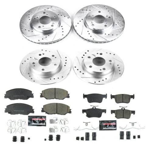 Power Stop 2019 Honda Insight Front & Rear Z23 Evolution Sport Brake Kit (1x psbK8318, 1x psbK8330) thumbnail 8