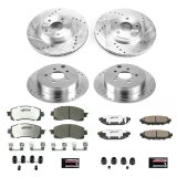 Power Stop 17-19 Subaru Impreza Front & Rear Z26 Street Warrior Brake Kit (1x psbK6107-26, 1x psbK7891-26) thumbnail 4