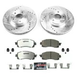 Power Stop 17-19 Subaru Impreza Front & Rear Z26 Street Warrior Brake Kit (1x psbK6107-26, 1x psbK7891-26) thumbnail 6