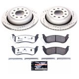 Power Stop 03-11 Lincoln Town Car Front & Rear Z26 Street Warrior Brake Kit (1x psbK1364-26, 1x psbK5293-26) thumbnail 7