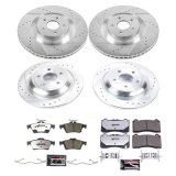 Power Stop 16-18 Ford Focus Front & Rear Z26 Street Warrior Brake Kit (1x psbK7318-26, 1x psbK7320-26) thumbnail 8