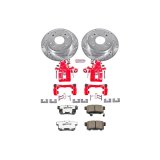 Power Stop 09-11 Honda Civic Front & Rear Z26 Street Warrior Brake Kit w/Calipers (1x psbKC2389-26, 1x psbKC1243-26) thumbnail 9