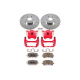Power Stop 03-06 Pontiac Vibe Front & Rear Z26 Street Warrior Brake Kit w/Calipers (1x psbKC2316-26, 1x psbKC2318-26) thumbnail 9