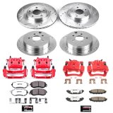 Power Stop 12-16 Subaru Impreza Front & Rear Z26 Street Warrior Brake Kit w/Calipers (1x psbKC6111-26, 1x psbKC6107-26) thumbnail 6