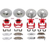 Power Stop 05-07 Infiniti G35 Front & Rear Z26 Street Kit w/Calipers (1x psbS2792A, 1x psbK179-26, 1x psbS2870A, 1x psbK112-26) thumbnail 9