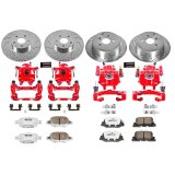 Power Stop 05-10 Scion tC Front & Rear Z26 Street Warrior Brake Kit w/Calipers (1x psbKC2313-26, 1x psbKC2319-26) thumbnail 3