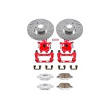 Power Stop 05-10 Scion tC Front & Rear Z26 Street Warrior Brake Kit w/Calipers (1x psbKC2313-26, 1x psbKC2319-26) thumbnail 9
