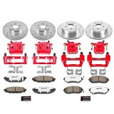Power Stop 09-10 Subaru Forester Front & Rear Z26 Street Warrior Brake Kit w/Calipers (1x psbKC4631-26, 1x psbKC3038A-26) thumbnail 3