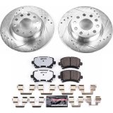 Power Stop 2010 Volkswagen Golf Front & Rear Z26 Street Warrior Brake Kit w/Calipers (1x psbKC5666-26, 1x psbKC4623-26) thumbnail 4