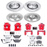 Power Stop 01-05 Volkswagen Jetta Front & Rear Z26 Street Warrior Brake Kit w/Calipers (1x psbKC839-26, 1x psbKC847-26) thumbnail 6