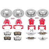 Power Stop 01-05 Volkswagen Jetta Front & Rear Z26 Street Warrior Brake Kit w/Calipers (1x psbKC898-26, 1x psbKC847-26) thumbnail 8