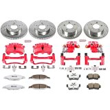 Power Stop 03-04 Ford Mustang Front & Rear Z26 Street Warrior Brake Kit w/Calipers (1x psbKC1301A-26, 1x psbKC1303-26) thumbnail 3