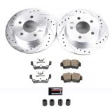 Power Stop 03-04 Ford Mustang Front & Rear Z26 Street Warrior Brake Kit w/Calipers (1x psbKC1301A-26, 1x psbKC1303-26) thumbnail 6