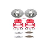 Power Stop 03-04 Ford Mustang Front & Rear Z26 Street Warrior Brake Kit w/Calipers (1x psbKC1301A-26, 1x psbKC1303-26) thumbnail 9