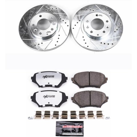 Power Stop 06-15 Mazda MX-5 Miata Front & Rear Z26 Street Warrior Brake Kit w/Calipers (1x psbKC4659-26, 1x psbKC2451-26) thumbnail 9