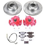 Power Stop 08-10 BMW 328i Front & Rear Z26 Street Warrior Brake Kit w/Calipers (1x psbKC4677-26, 1x psbKC3002-26) thumbnail 9