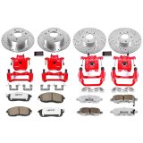Power Stop 02-06 Nissan Altima Front & Rear Z26 Street Warrior Brake Kit w/Calipers (1x psbKC2282-26, 1x psbKC098-26) thumbnail 3