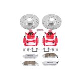 Power Stop 02-06 Nissan Altima Front & Rear Z26 Street Warrior Brake Kit w/Calipers (1x psbKC2282-26, 1x psbKC098-26) thumbnail 9